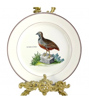 Декоративная тарелка Птицы, Перепелка, Paradiso, Villeroy Boch. Германия