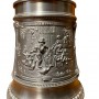 Пивная кружка, оловянная Музыканты, SKS. Германия