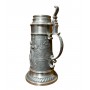  Кружка пивная, оловянная Праздник, Таверна BMF. Германия