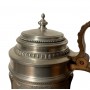 Кружка пивная, оловянная Музыканты, SKS. Германия