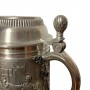  Кружка пивная, оловянная Знакомство, Backer. Германия