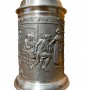  Кружка пивная, оловянная Знакомство, Backer. Германия