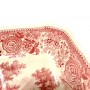  Салатник квадратный Villeroy Boch, Burgenland, красный (большой). Германия
