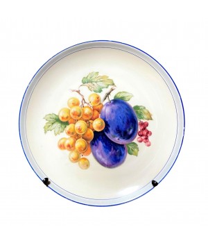 Декоративная тарелка Фрукты, Сливы, Rosenthal. Германия