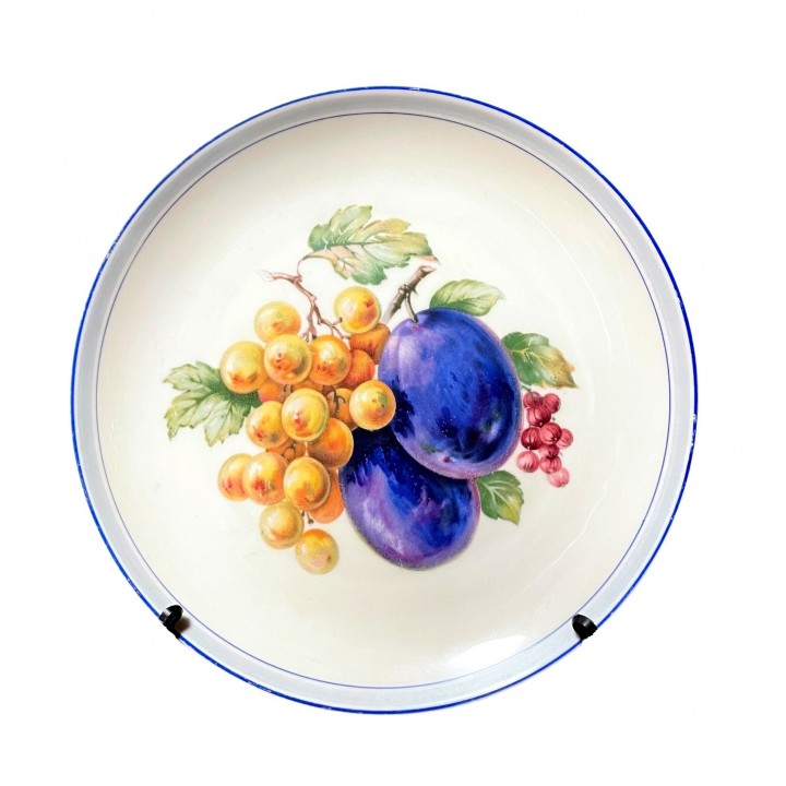 Декоративная тарелка Фрукты, Сливы, Rosenthal. Германия