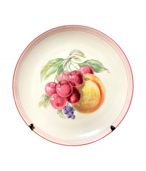 Декоративная тарелка Фрукты, Персик вишня, Rosenthal. Германия
