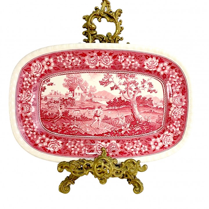 Блюдо Villeroy Boch, Rusticana, красная. Германия