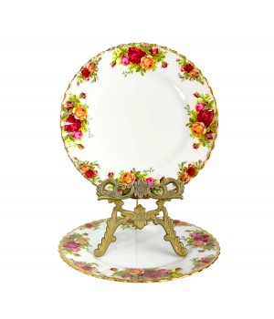 Тарелки пирожковые, Old Country Rose, Royal Albert, фарфор. Англия