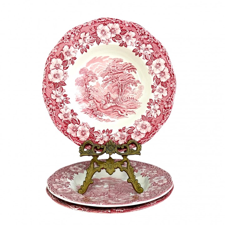 Тарелки для первого Wedgwood, Woodland. Англия