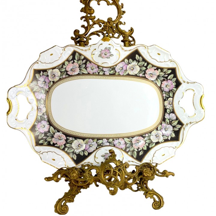 Блюдо фарфоровое Kaiser, Bouquet. Германия