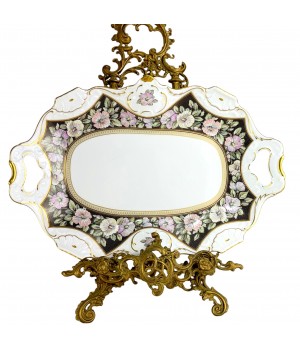Блюдо фарфоровое Kaiser, Bouquet. Германия