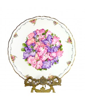 Декоративная тарелка Сладкий горошек, Royal Albert. Англия