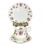 Кофейное трио Фиалки, Royal Albert. Англия