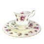 Кофейное трио Фиалки, Royal Albert. Англия