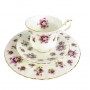 Кофейное трио Фиалки, Royal Albert. Англия