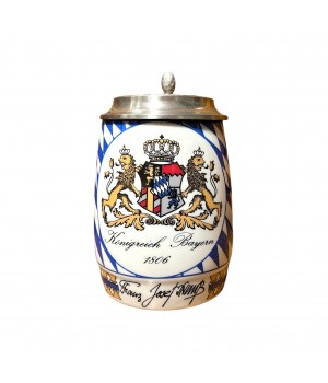 Пивная кружка с крышкой Герб, Studio Wagner. Германия