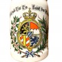 Пивная кружка с крышкой Герб. Германия