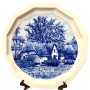 Декоративная тарелка Домик в деревне, Rosenthal. Германия