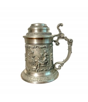 Кружка пивная, оловянная Таверна. Германия