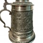  Кружка пивная, оловянная Центральная площадь, BMF. Германия