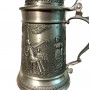 Кружка пивная, оловянная Влюбленная пара, BMF. Германия
