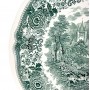 Блюдо круглое, большое Villeroy Boch, Burgenland, зеленая посуда. Германия
