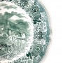Блюдо круглое, большое Villeroy Boch, Burgenland, зеленая посуда. Германия