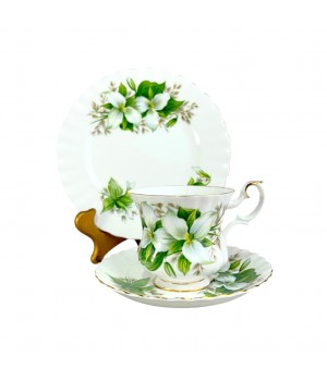 Чайное трио Trillium, Royal Albert. Англия