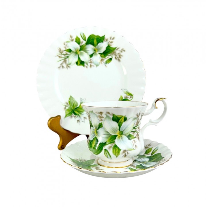 Чайное трио Trillium, Royal Albert. Англия