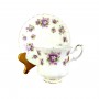 Кофейная пара Фиалки, Royal Albert. Англия