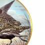  Декоративная тарелка Водные птицы мира, Золотистая рыжанка, Limoges. Франция