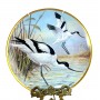 Декоративные тарелки Водные птицы мира, Limoges. Франция