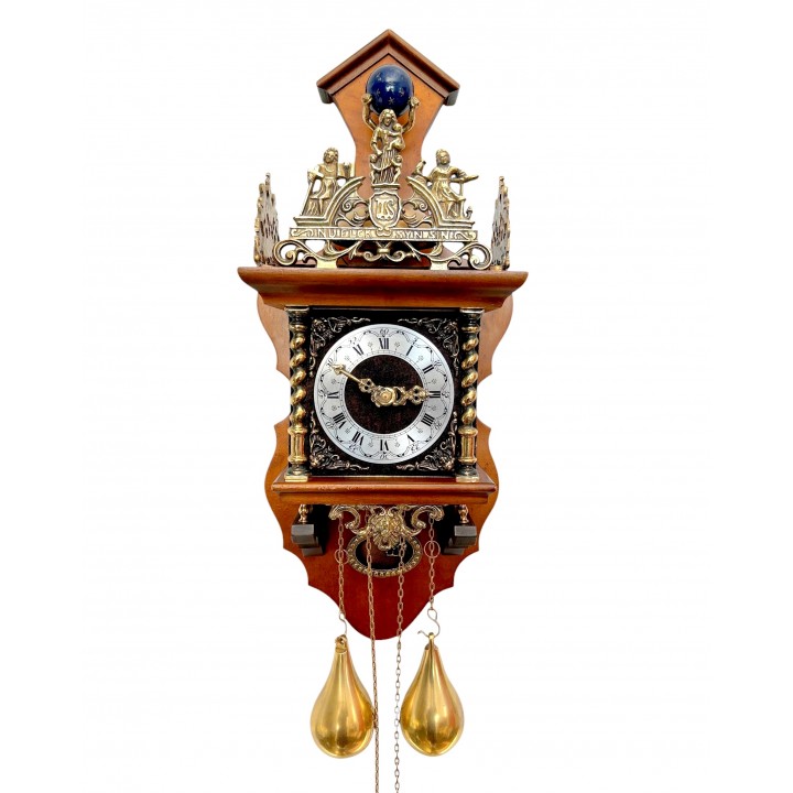  Часы настенные Zaanse Clock, механические (11). Голландия