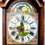 Часы настенные Wuba Zaanse Clock, механические, лунный календарь (14). Голландия