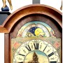 Часы настенные Wuba Zaanse Clock, механические, лунный календарь (14). Голландия