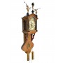 Часы настенные Wuba Zaanse Clock, механические, лунный календарь (14). Голландия