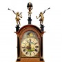Часы настенные Wuba Zaanse Clock, механические, лунный календарь (14). Голландия