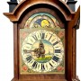 Часы настенные Wuba Zaanse Clock, механические, лунный календарь (14). Голландия
