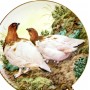 Декоративная тарелка Куропатки красуются. США