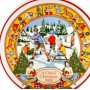 Декоративная тарелка Рождество 1981 год, Wedgwood. Англия