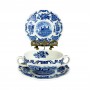 Бульонные пары Wedgwood, Royal home of Britain, синяя. Англия