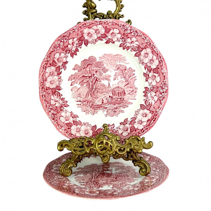 Тарелки для второго, Wedgwood, Woodland. Англия