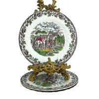 Тарелки для второго Myotts Country Life, Охота. Англия