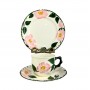 Чайные трио Villeroy Boch, Wild Rose. Германия