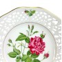 Чайное трио №1 Rosa Indica, Schumann Arzberg, прорезной фарфор. Германия