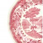 Тарелка пирожковая Villeroy Boch, Burgenland, красная. Германия
