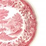 Тарелка пирожковая Villeroy Boch, Burgenland, красная. Германия