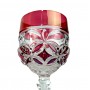 Бокалы для вина Hofbauer Collection, цветной хрусталь. Германия