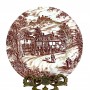 Тарелки пирожковые Broadhurst, коричневые. Англия