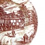 Тарелки пирожковые Broadhurst, коричневые. Англия